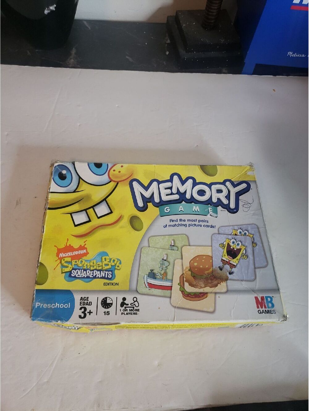 Spongebob Memory Card Game Nickelodeon